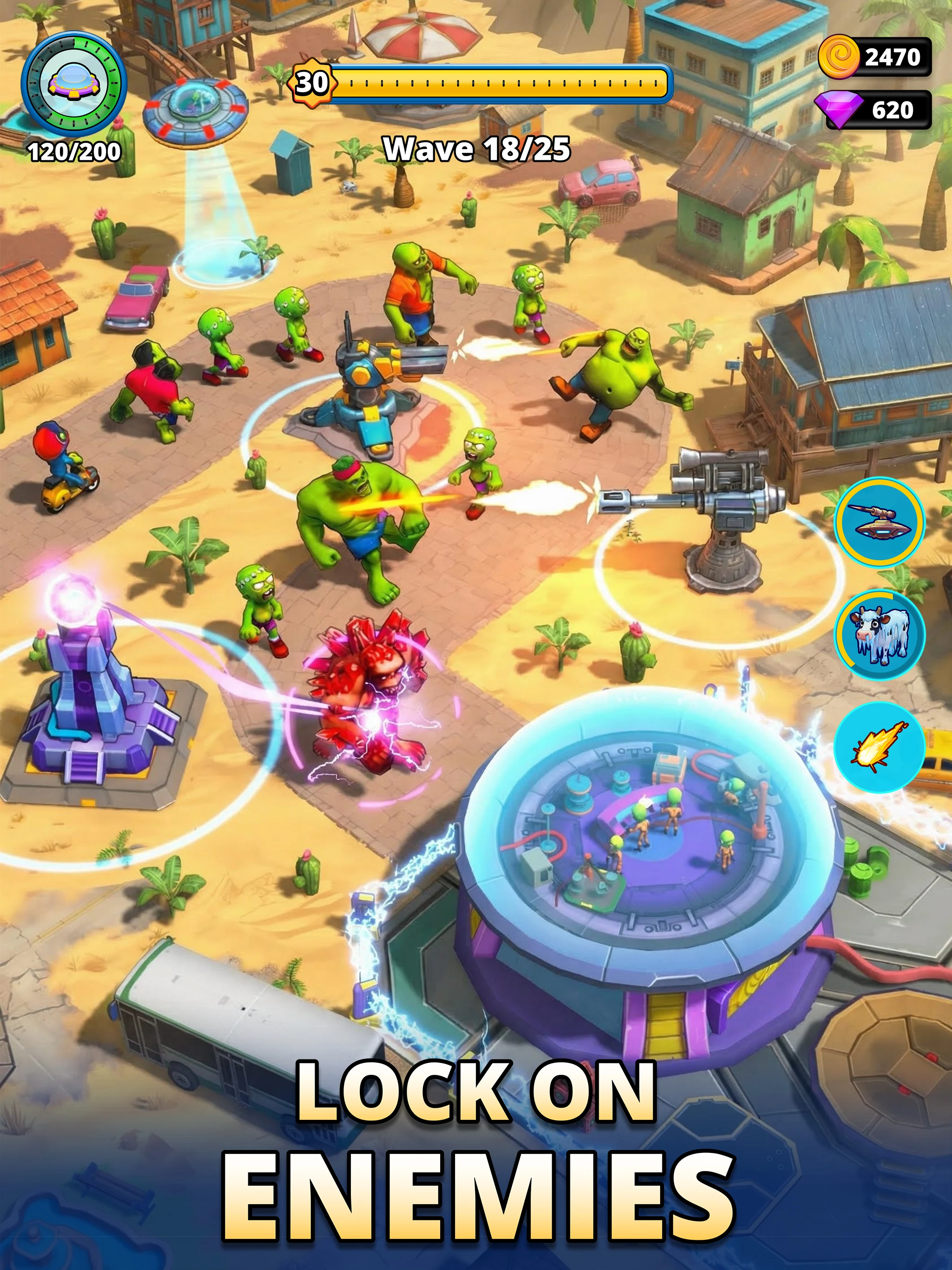 Aliens vs Zombies: Invasion screenshot