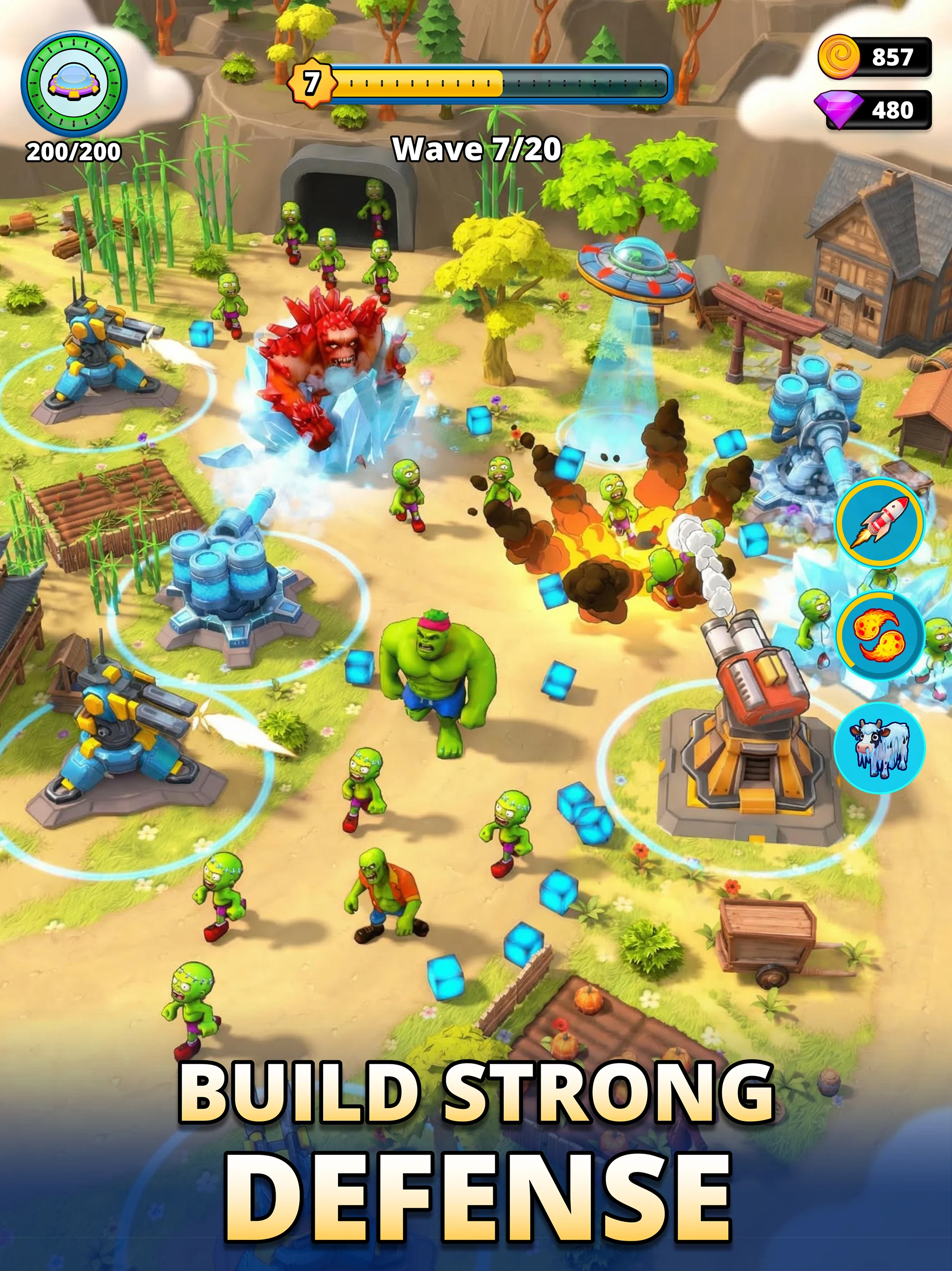 Aliens vs Zombies: Invasion screenshot