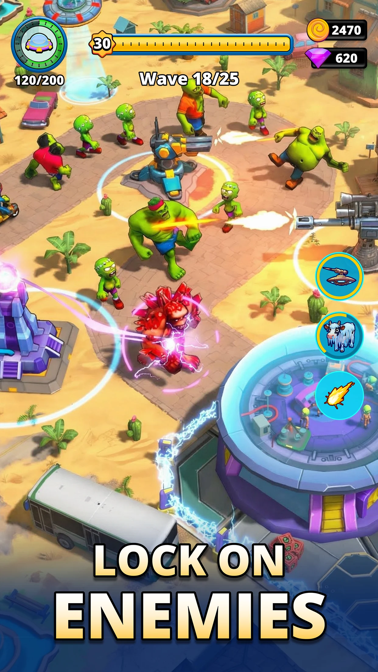 Aliens vs Zombies: Invasion screenshot